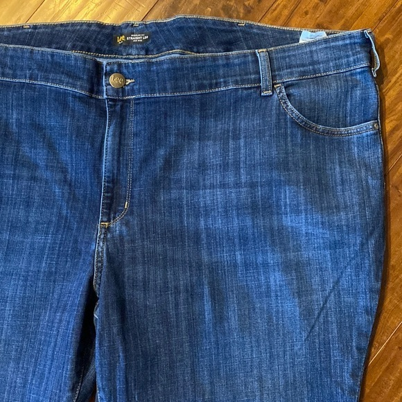 Lee Plus Straight Leg Mid Rise‎ Regular Fit jeans 30W petite - Picture 1 of 8